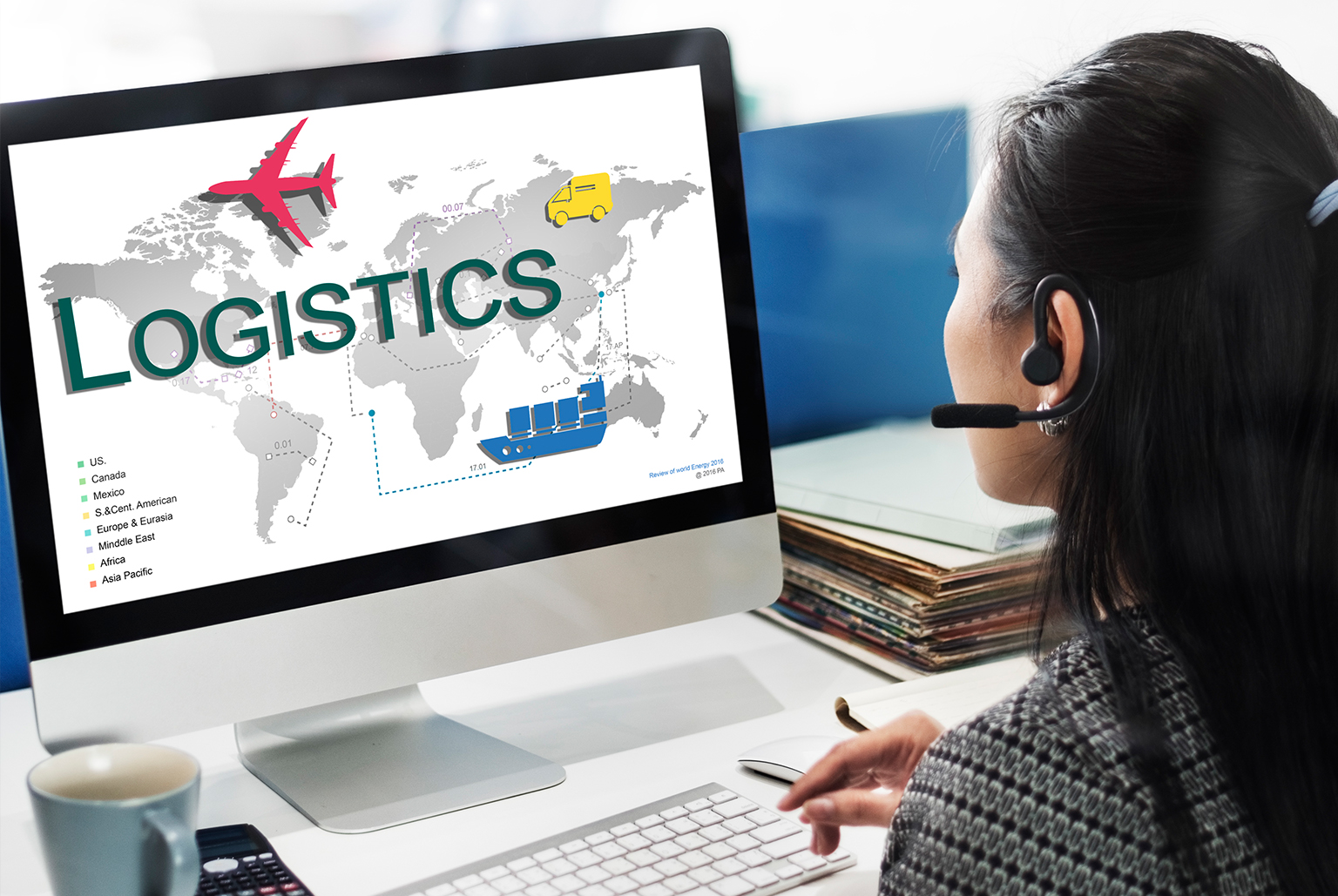 Logistics and transportation business model software