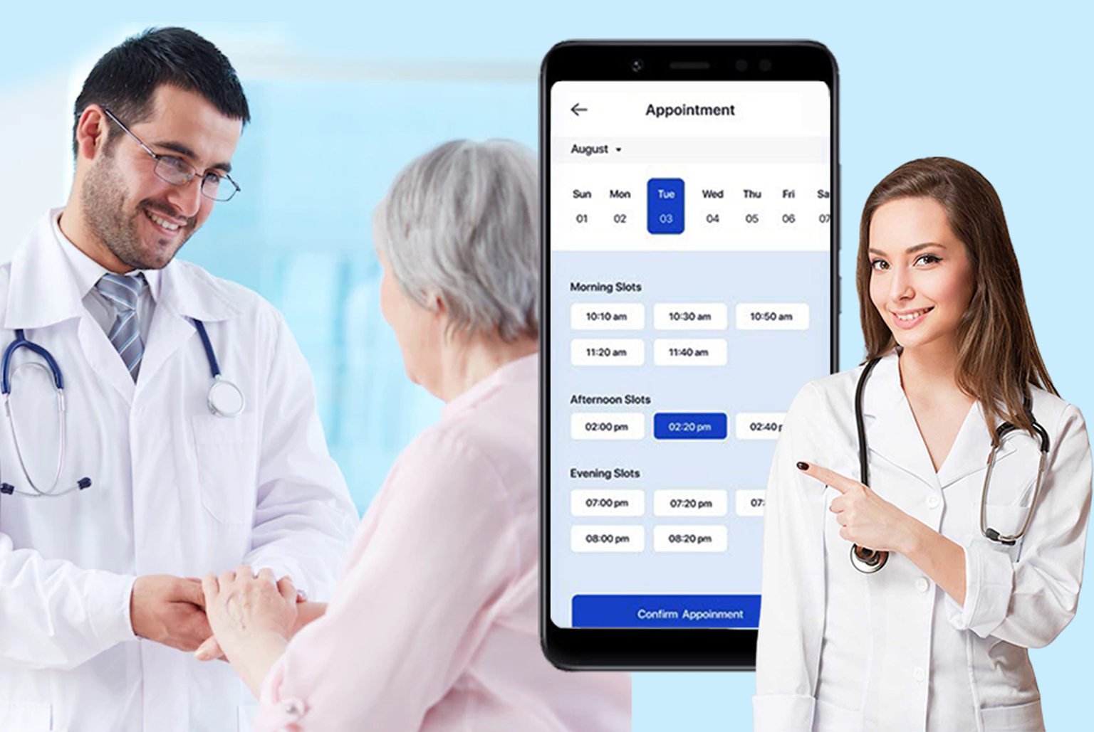 doctor appointment telemedicine app